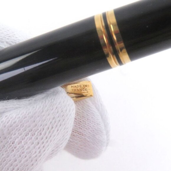Cartier Nib 18K F Nib Trinity Cap Fountain Pen Stationery Black